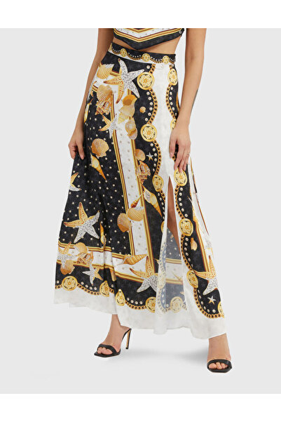 Guess Fustă maxi Guess, negru