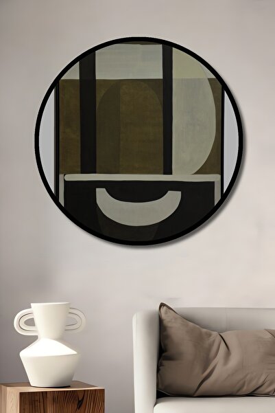 Teona Ahşap Compoziție de forme geometrice cu aspect decorativ de tablou cu c...