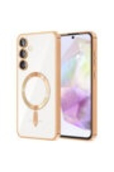 SKYDDAR INNOVATION Carcasă pentru Samsung Galaxy A55 5G cu Magsafe integrat, Luxury Shield - Auriu