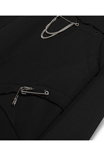 Twist KARMA METAL AKSESUARLI SWEATSHIRT
