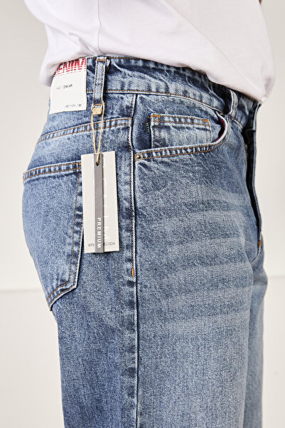 FRANKNESS JNS Erkek Baggy Jeans Rahat Kesim Pantolon