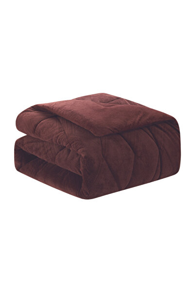 HOURS Horse Winter Bedspread, Fur and Velvet, Heavy Fill, Suitable for Single Bed Size 120 x 200 cm, 4 Pieces, 250 Stitches