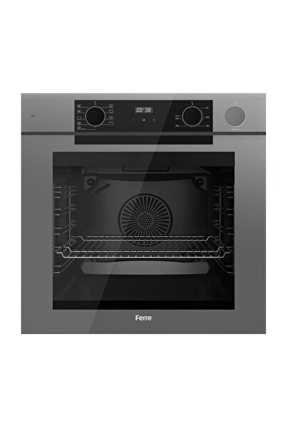 Ferre Steamart-Fryart-Sılentart Serisi Gri Set (SC408-WFA + QEP64CPR +D065-SA) - Döküm Izgara / 65 c