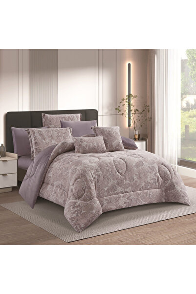 HOURS Horse Winter Bedspread, Fur and Velvet, Heavy Fill, Suitable for Single Bed Size 120 x 200 cm, 4 Pieces, 250 Stitches