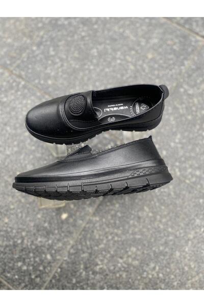 Aysun Ayakkabı Sihah Outer Material Skin Leather Anatomical Sole Daily Women'...
