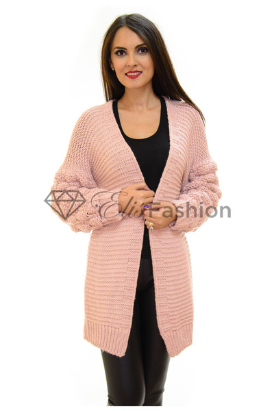 Elis Fashion Cardigan Bubble Pink