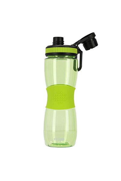 Strigo Water bottle with rubber sleeve, 600 ml, green SSC380