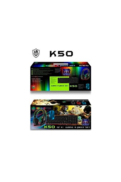 Karler Bass K50 Game 4 Pıece Set Profesyonel Oyuncu Seti, One Size