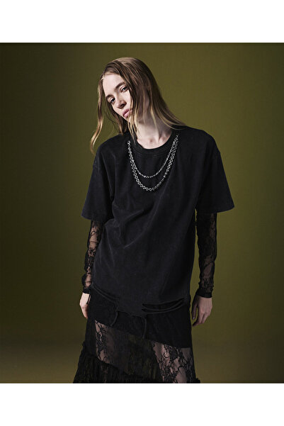Twist DANTEL MIX ZİNCİR AKSESUARLI TİŞÖRT