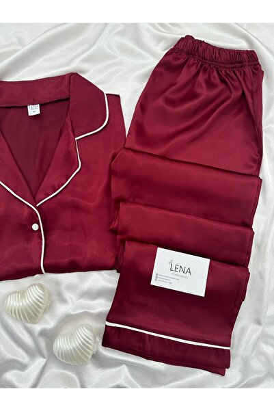 Lena Homewears Women's Satin Moment 2-Piece Pajama Set