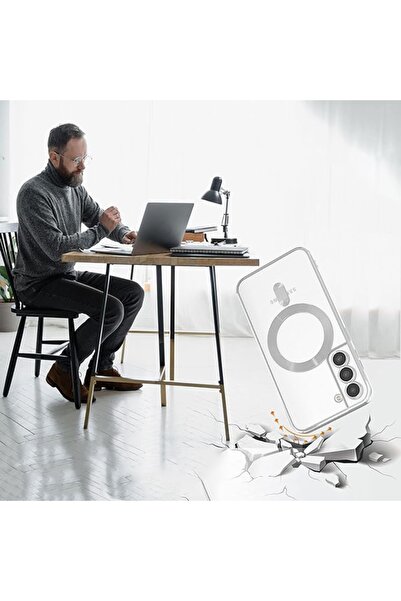 SKYDDAR INNOVATION Θήκη για Samsung Galaxy S22 Plus 5G, Luxury Shield Magsafe, σετ αυτοκόλλητων, ανοιχτό πράσινο