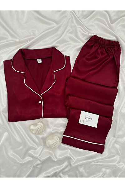 Lena Homewears Women's Satin Moment 2-Piece Pajama Set