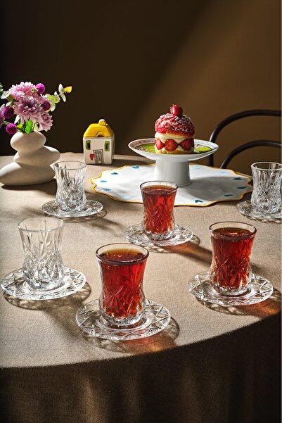 Karaca Rcr Melodia 12 Parça 6 Kişilik Cam Çay Seti