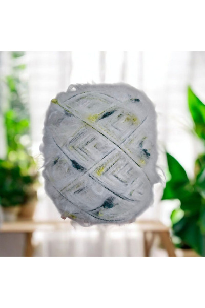 Kırlangıç خيط موهير تيفتيك وبروميبل بومبوم مزيج من الألياف للحياكة اليدوية 160 جرام