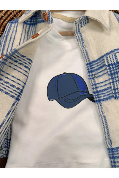 BİSCOİ Babybiscoi Forest Baby Boy Set with Shirt, Hat and Sweatshirt