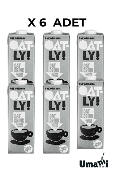 UMAMİCRAFT Oatly Barista Yulaf Sütü 1L x6 Ekonomik Paket