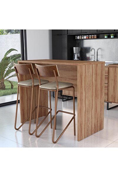 Tdesigno Eva Mutfak Adası 120 cm- Mutfak Masası