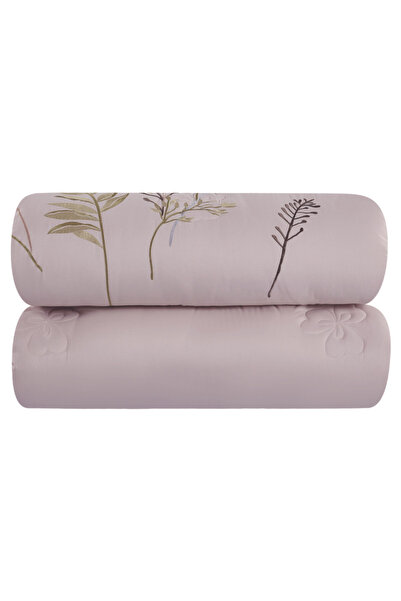 HOURS Horse Luxury Microfiber Summer Bedspread Embroidered for Double Bed Size 200x200 cm, 8 Pieces, 240 Stitches