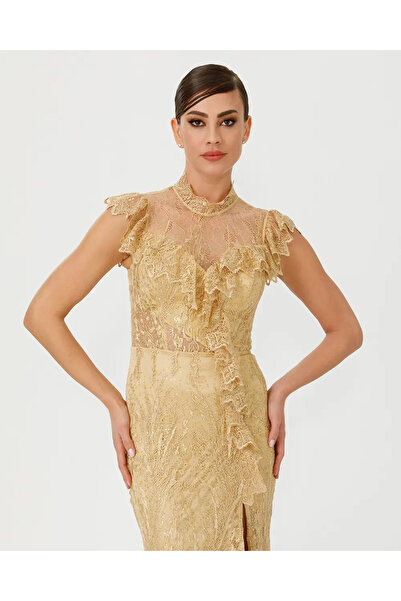 Donatella Dantel evening dress