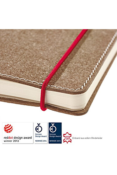 SenseBag Agenda SenseBook, piele vitel, format A4, cu elastic, velin
