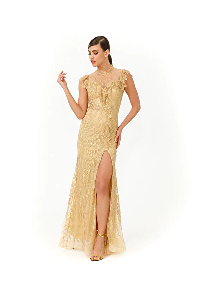 Donatella Dantel evening dress