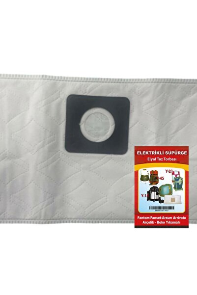 YMN PLASTİK كيس قماش لمكنسة كهربائية 5 قطع Y45 فانتوم -أرزوم-أرك قابل للغسل