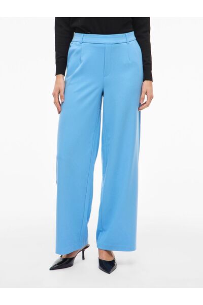 VILA Hose mit weitem Bein VIVARONE High Waist