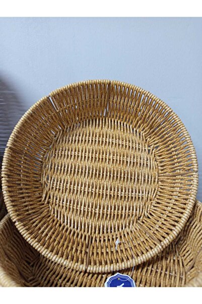 DRNJEWELRY Wicker Bread Basket