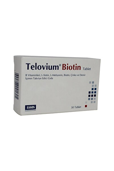 Assos Telovium Biotin 30 Tablets