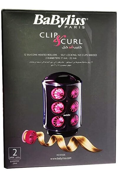 BABYLİSS Curl Pods, Long Lasting Bouncy Curls, Corded Electric