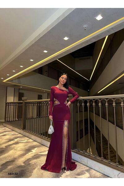 Modafeminen Ελαστικό ύφασμα κρεπ μπροστινή πλευρά με πέτρα Λεπτομερής πέτρα ά...