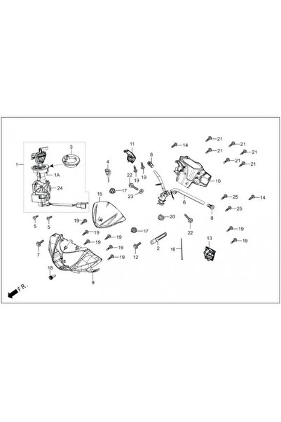 Hero HR-ORT F0050 DASH 125 110 KONTAK SETİ