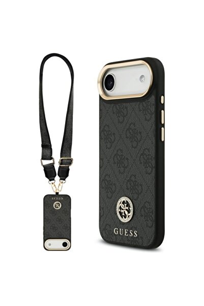 Guess Θήκη για iPhone 17 Air, Σιλικόνη 4G με Μεγάλο Μεταλλικό Λογότυπο, Λεπτή...