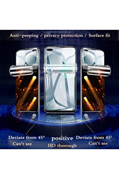 Infinity Enterprise Set of 5 Privacy Film for Xiaomi Mi 10T, Premium Protection