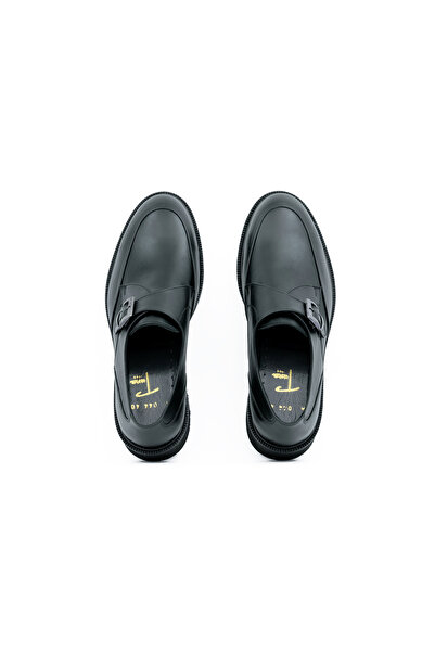 Tuna Genuine Leather Eva Sole Buckle Detailed Casual Men's Shoes - Ex044