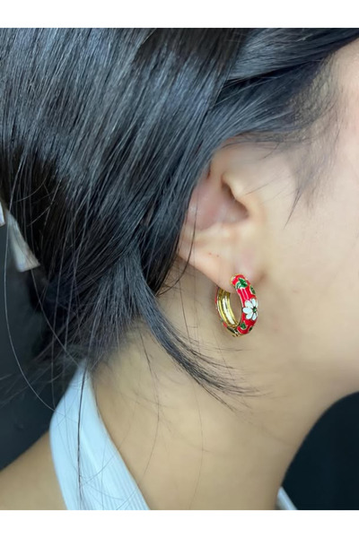 E-LinaDijital Mineli İşleme Küpe