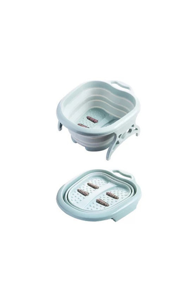 OEM Cadita pentru picioare, design pliabil, cu role pentru masaj, verde