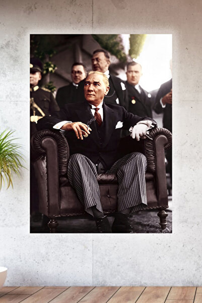 Lucena Metal Printed Ataturk Collection Painting No 18