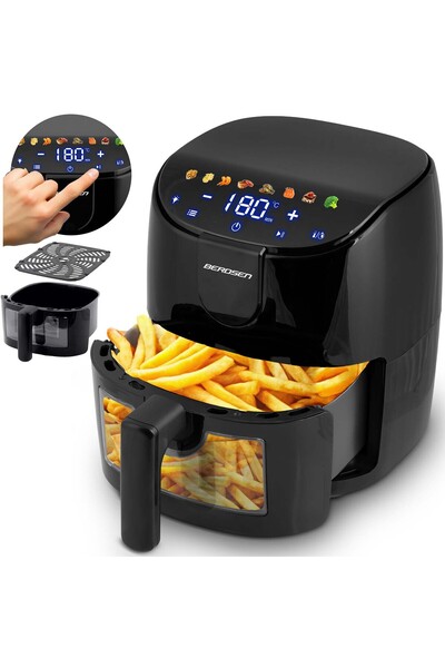 Other Friteuză cu aer Berdsen BD-658 neagră