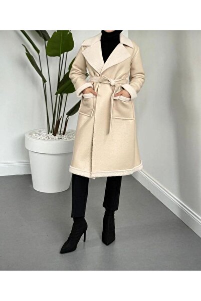 TESETTÜR AKBAŞ Ribana İçi Kürklü Suni Deri Kaban