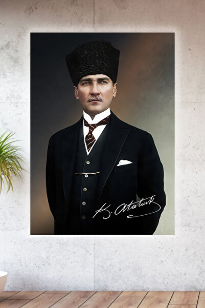 Lucena Metal Printed Ataturk Collection Painting No 3