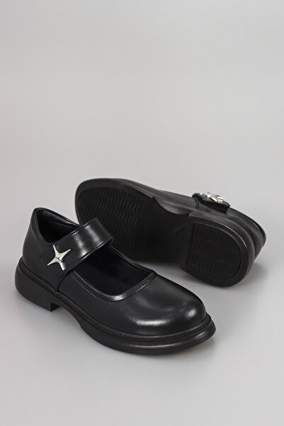 kajal ayakkabı DVMD 2680 Лоуфър с нисък ток и метална катарама