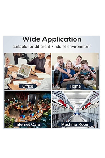 OEM CAT7 ethernet cable, 2 m long, nylon, blue