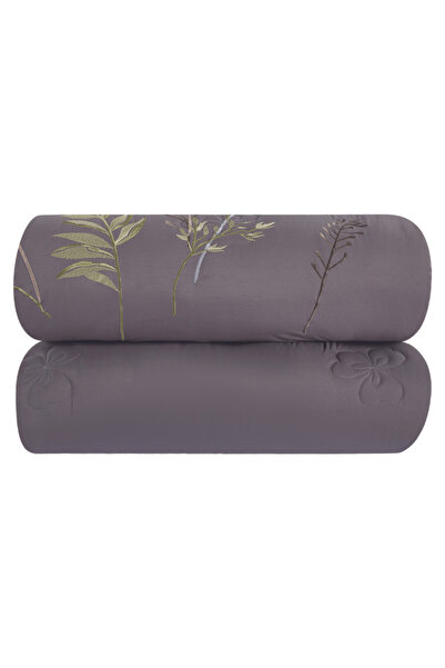 HOURS Horse Luxury Microfiber Summer Bedspread Embroidered for Double Bed Size 200x200 cm, 8 Pieces, 240 Stitches