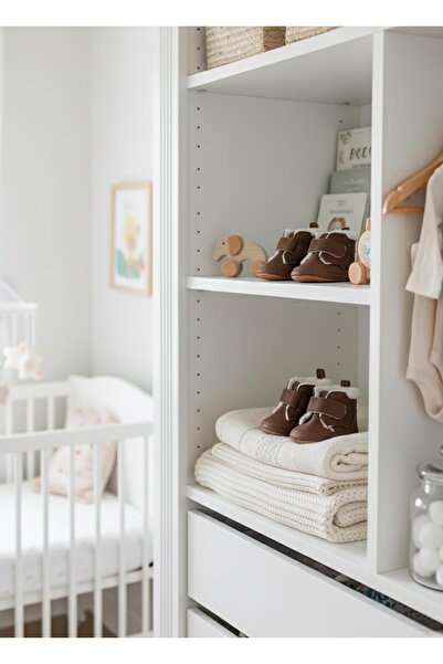 kitikate Nubi Bear Booties Brown