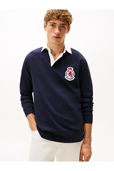 Tommy Hilfiger LS RWB BLOCKING POLO