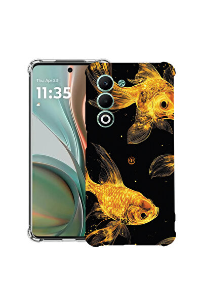 bestcase Carcasă antișoc pentru Xiaomi Redmi 15 (171 mm), Gold Fishes, 207849...