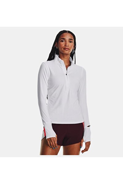 Under Armour Kadın UA Launch Pro Yarım Fermuarlı Uzun Kollu T-shirt 1379349-100
