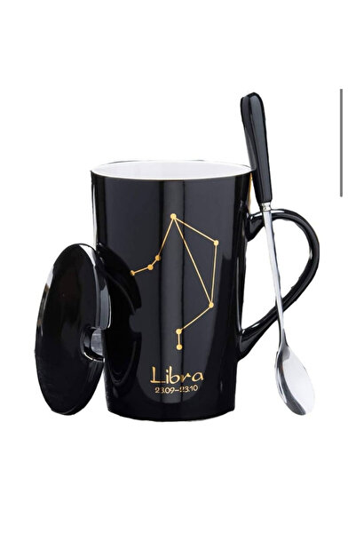 OEM Set cadou cana ceramica, culoare Negru, Balanta