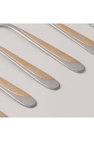 Pentola stainless steel cake fork set 6pcs with mirror polish 2.5mm